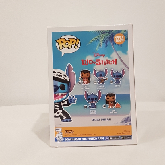 Skeleton Stitch BNIB Funko Pop 1234 Special Edition - Picture 3 of 7